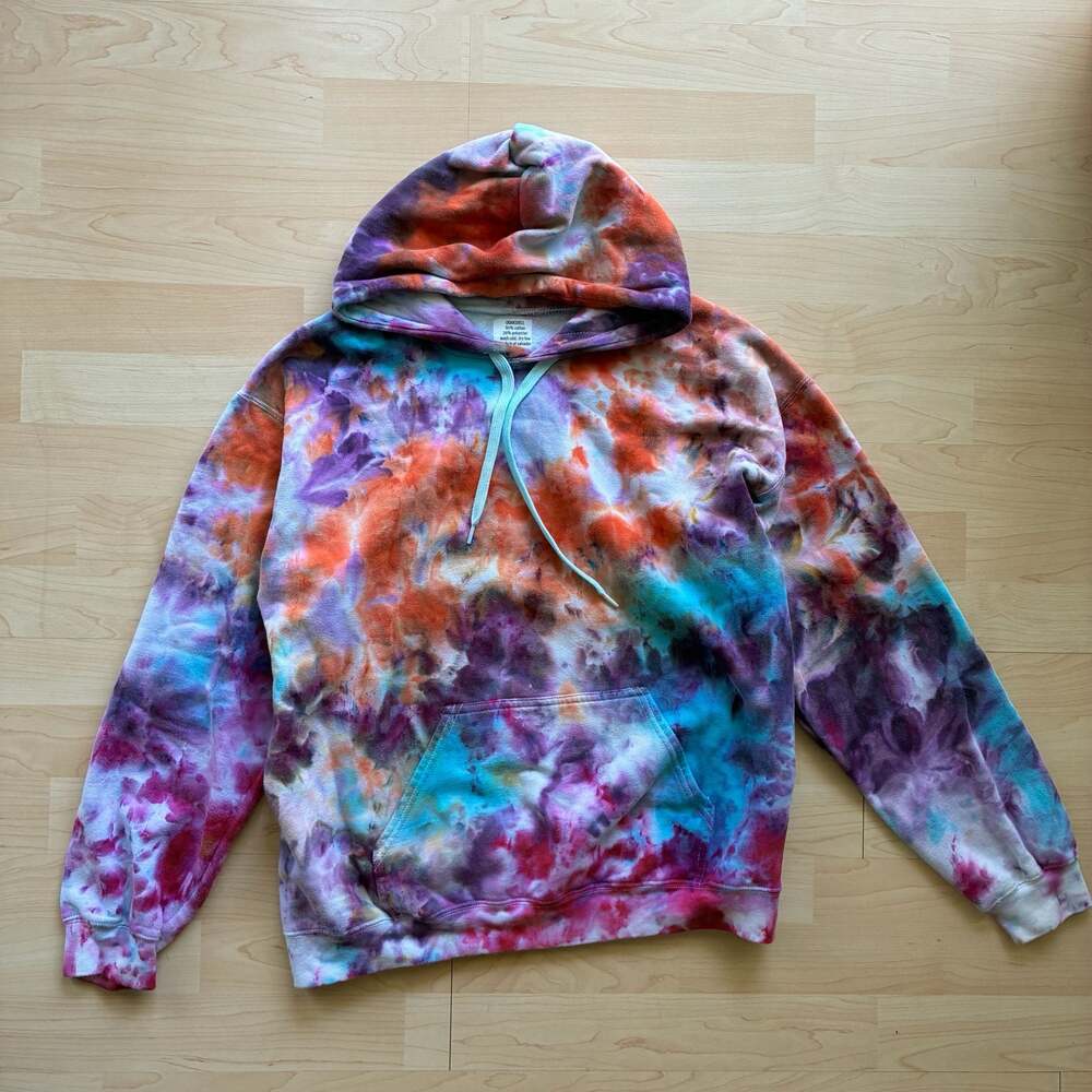 Oakshell Tie-Dye Pullover Hoodie Multicolor